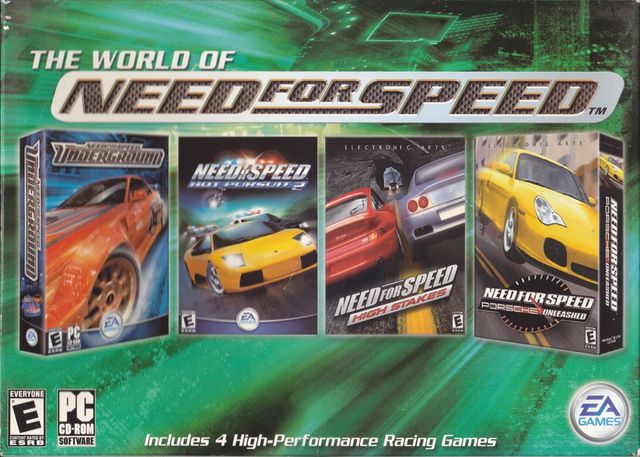 Game cover: The World of Need for Speed