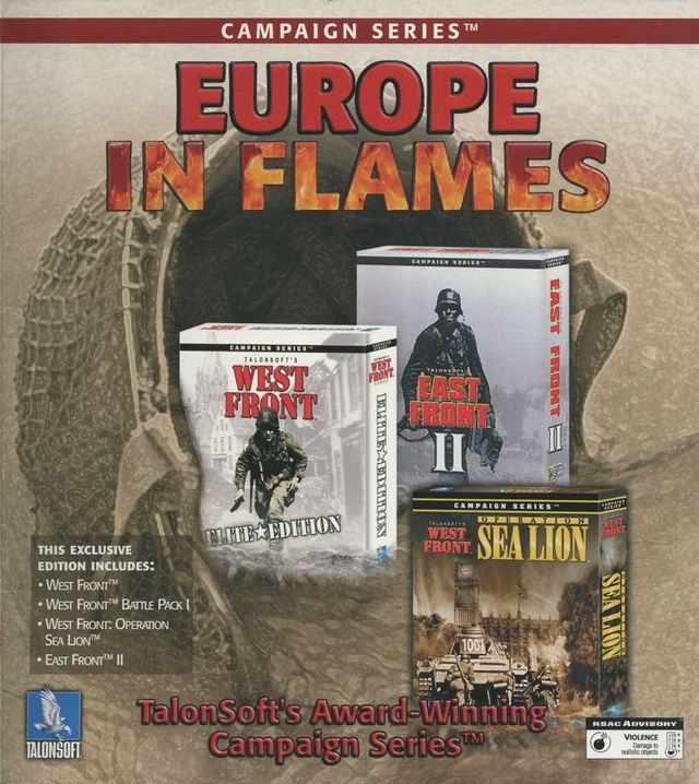 Game cover: Europe in Flames