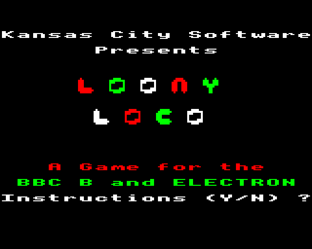 Game cover: Loony Loco
