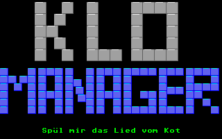 Game cover: Klomanager: Spül mir das Lied vom Kot