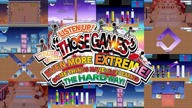 Game cover: Listen Up! We Tried to Make "Those Games" Even More Extreme! Some Things Have to Be Learned the Hard Way!