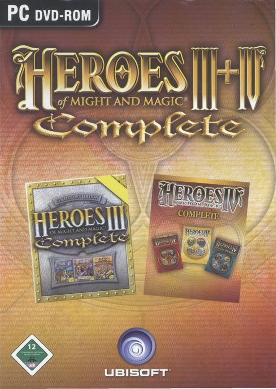 Game cover: Heroes of Might and Magic III+IV: Complete