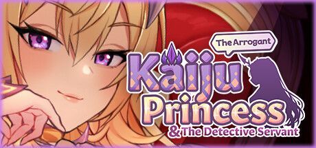 Game cover: The Arrogant Kaiju Princess & The Detective Servant