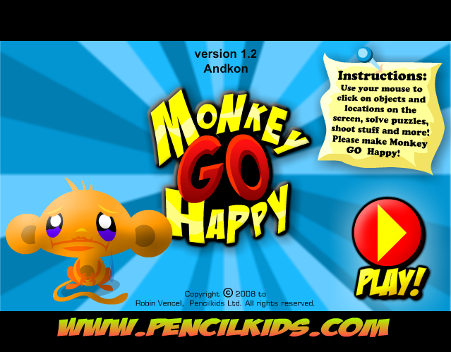 Game cover: Monkey Go Happy
