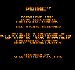 Game cover: Ultraverse Prime / Microcosm