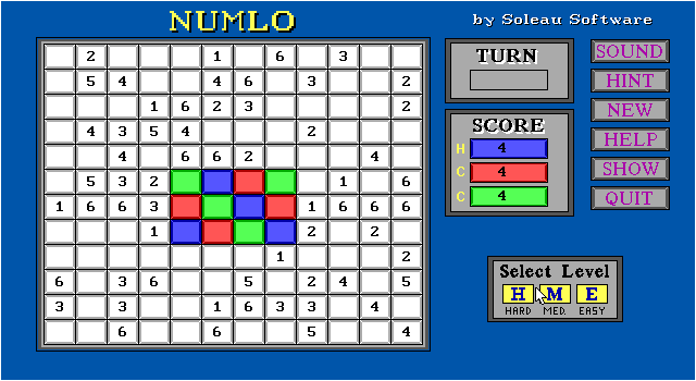 Game cover: Numlo