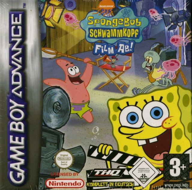 Game cover: SpongeBob SquarePants: Lights, Camera, Pants!