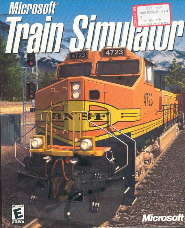Game cover: Microsoft Train Simulator