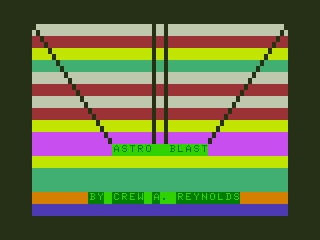 Game cover: Astro Blast