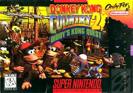 Game cover: Donkey Kong Country 2: Diddy's Kong Quest