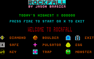 Game cover: Rockfall