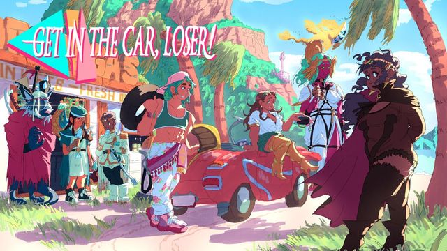 Game cover: Get in the Car, Loser!