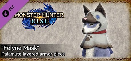 Game cover: Monster Hunter: Rise - "Felyne Mask" Palamute Layered Armor Piece