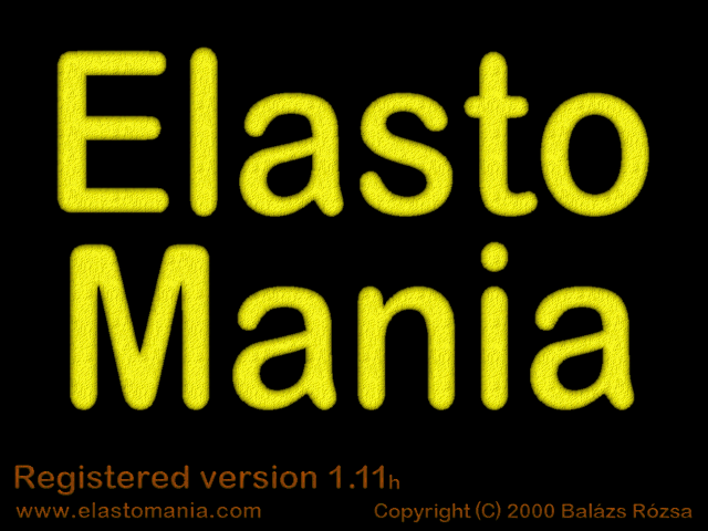Game cover: Elasto Mania
