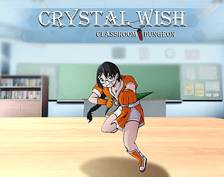 Game cover: Crystal Wish: Classroom Dungeon