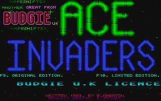 Game cover: Ace Invaders