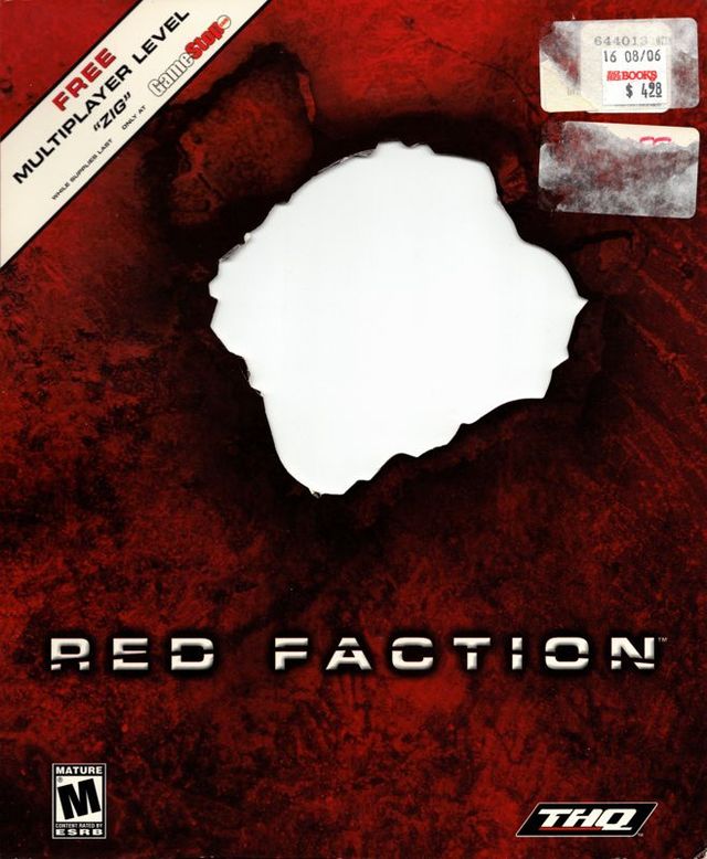Game cover: Red Faction (GameStop Edition)