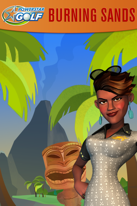 Game cover: Powerstar Golf: Burning Sands Game Pack