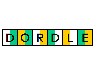 Game cover: Dordle