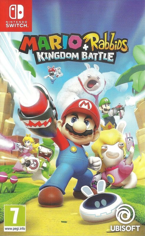 Game cover: Mario + Rabbids: Kingdom Battle