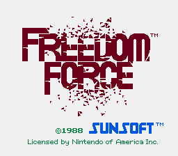 Game cover: Freedom Force