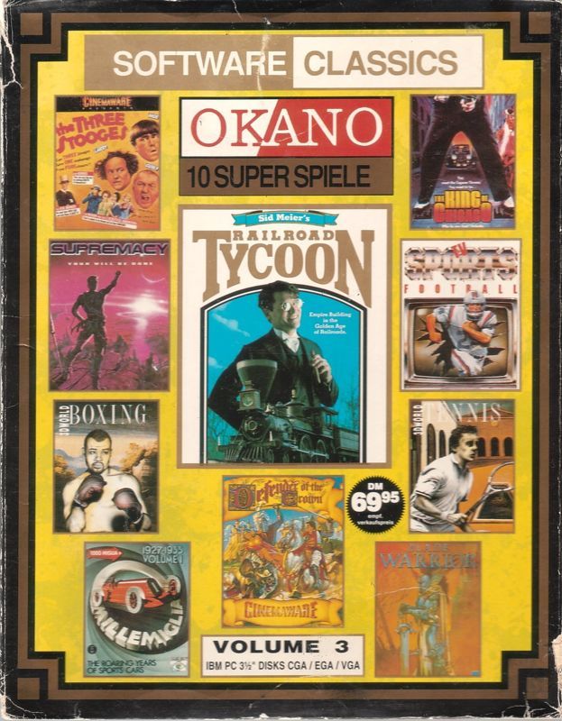 Game cover: Okano Software Classics: Volume 3