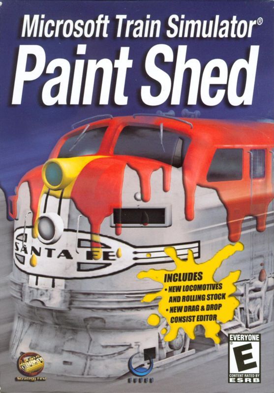 Game cover: Microsoft Train Simulator: Paint Shed