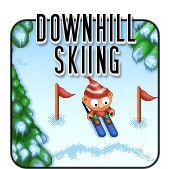 Game cover: Downhill Skiing