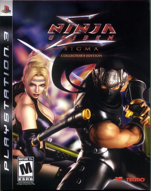 Game cover: Ninja Gaiden Sigma (Collector's Edition)