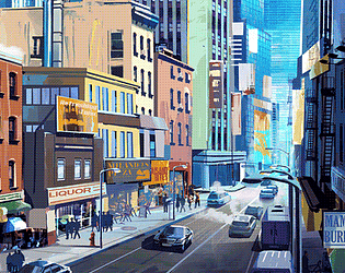 Game cover: Unaware in the City