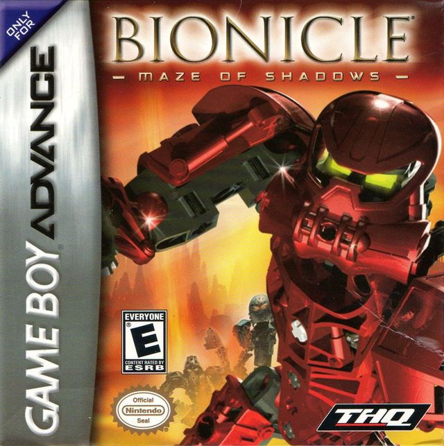 Game cover: Bionicle: Maze of Shadows