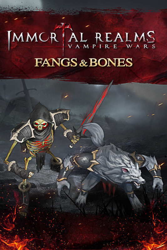 Game cover: Immortal Realms: Vampire Wars - Fangs and Bones