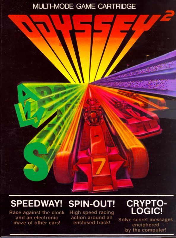 Game cover: Speedway! / Spin-Out! / Crypto-Logic!