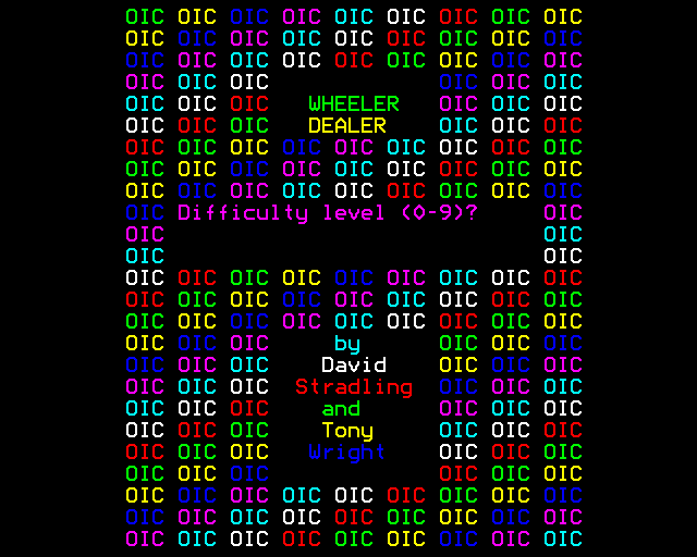 Game cover: Dodgy Dealer