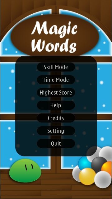 Game cover: Magic Words