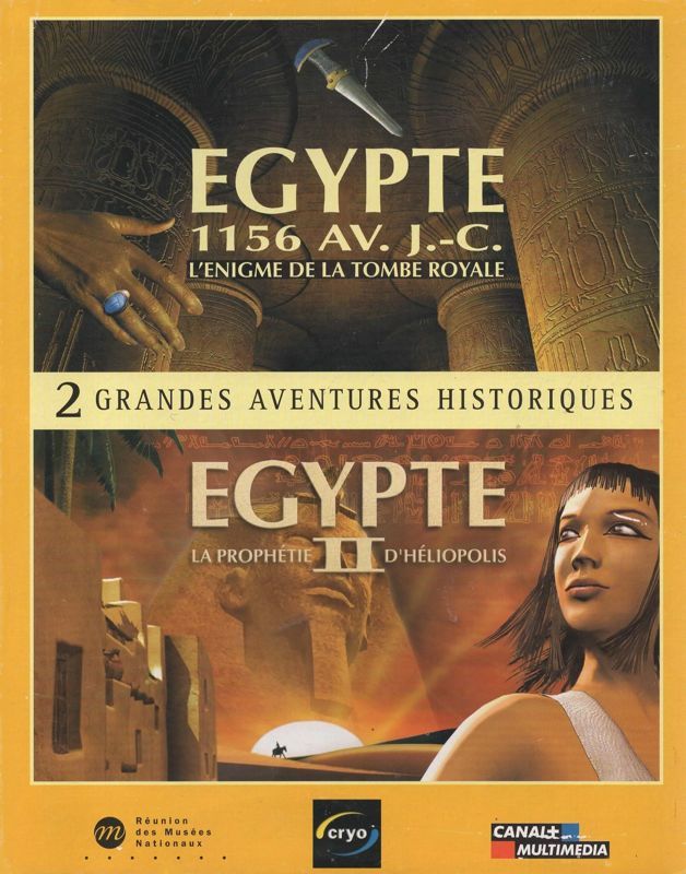 Game cover: 2 Grandes Aventures Historiques : Egypte / Egypte II