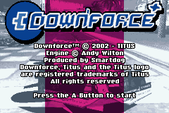 Game cover: Downforce
