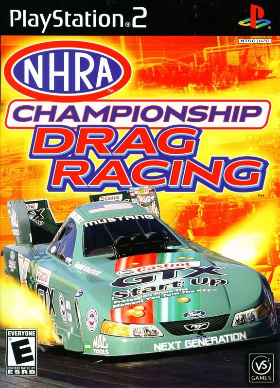 Game cover: NHRA Championship Drag Racing