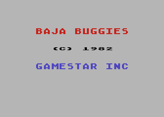 Game cover: Baja Buggies