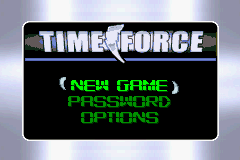 Game cover: Saban's Power Rangers: Time Force