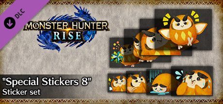 Game cover: Monster Hunter: Rise - "Special Stickers 8" sticker set