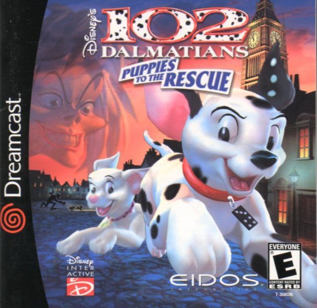 Game cover: Disney's 102 Dalmatians: Puppies to the Rescue