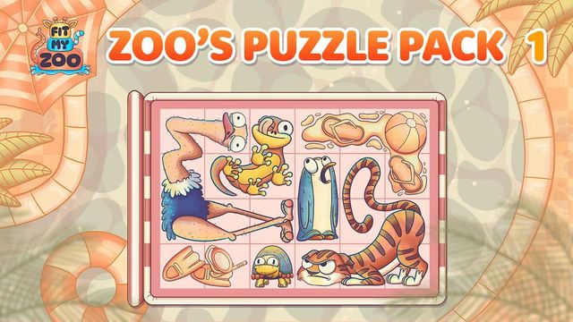 Game cover: Fit My Zoo: Zoo's Puzzle Pack 1
