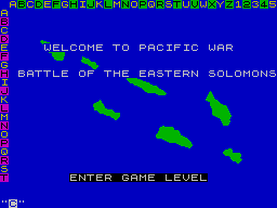 Game cover: Pacific War