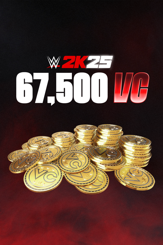 Game cover: WWE 2K25: 67,500 Virtual Currency Pack