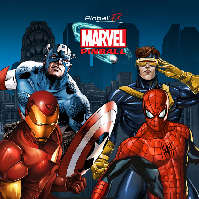 Game cover: Pinball FX: Marvel Pinball Collection 1