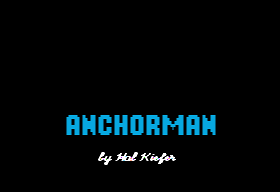 Game cover: Anchorman