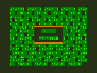 Game cover: Devils Triangle