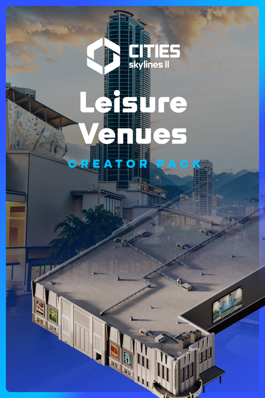 Game cover: Cities: Skylines II - Creator Pack: Leisure Venues