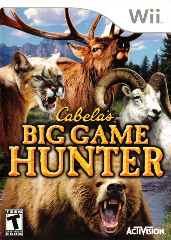 Game cover: Cabela's Big Game Hunter